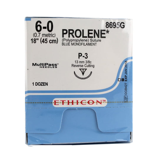 Polypropylene 6-0 Blue