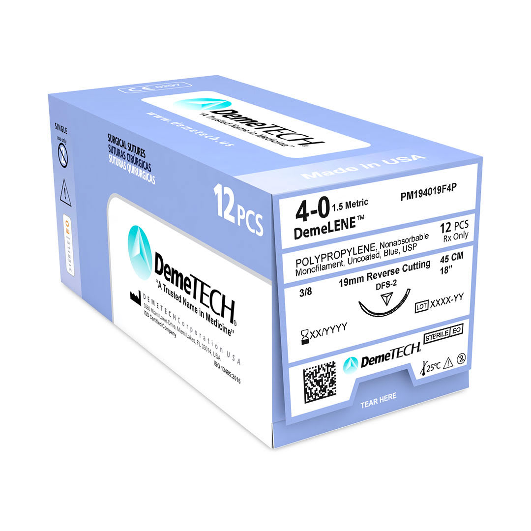 Polypropylene 4-0 Blue